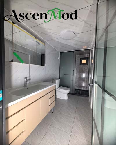 40ft Luxury Foldable House Modern Prefab Container Home for Premium Living ASCEN MOD 