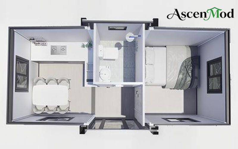 AscenMod Expandable House F10