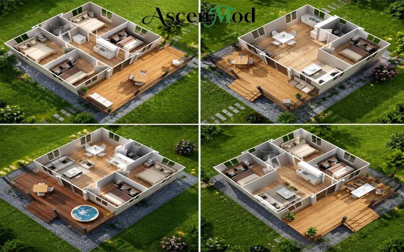 AscenMod Expandable House F20