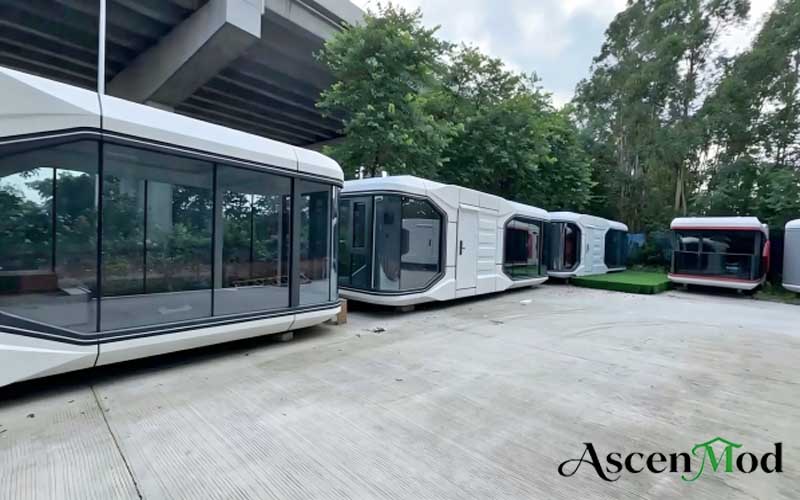 AscenMod Resort Container Space Capsule House A30