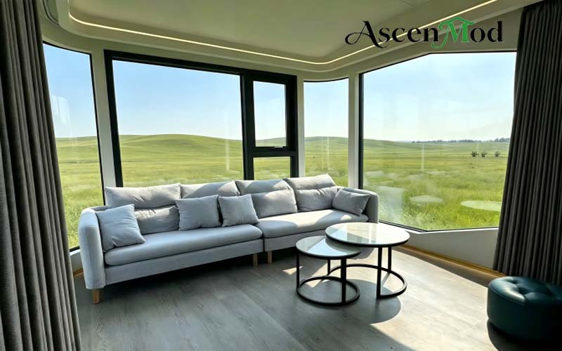 AscenMod Resort Container Space capsule house A50