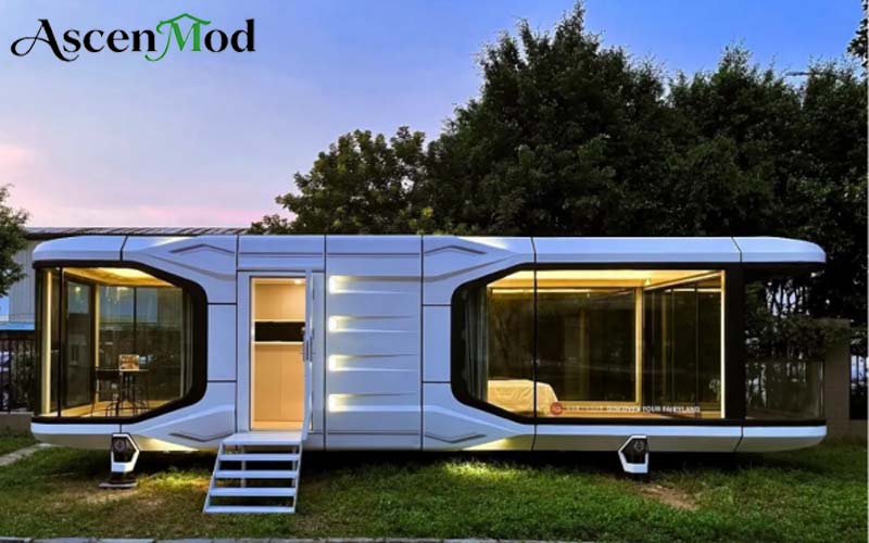 AscenMod Resort Container Space Capsule House A80